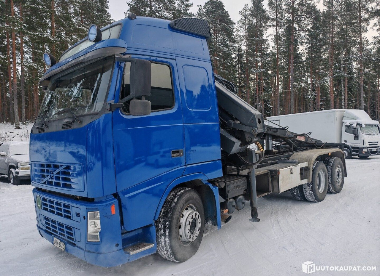 Volvo FH12 with crane, recently inspected, 2003, Pori - Cable system truck, Crane truck: picture 5 Volvo FH12 with crane, recently inspected, 2003, Pori - Cable system truck, Crane truck: picture 5