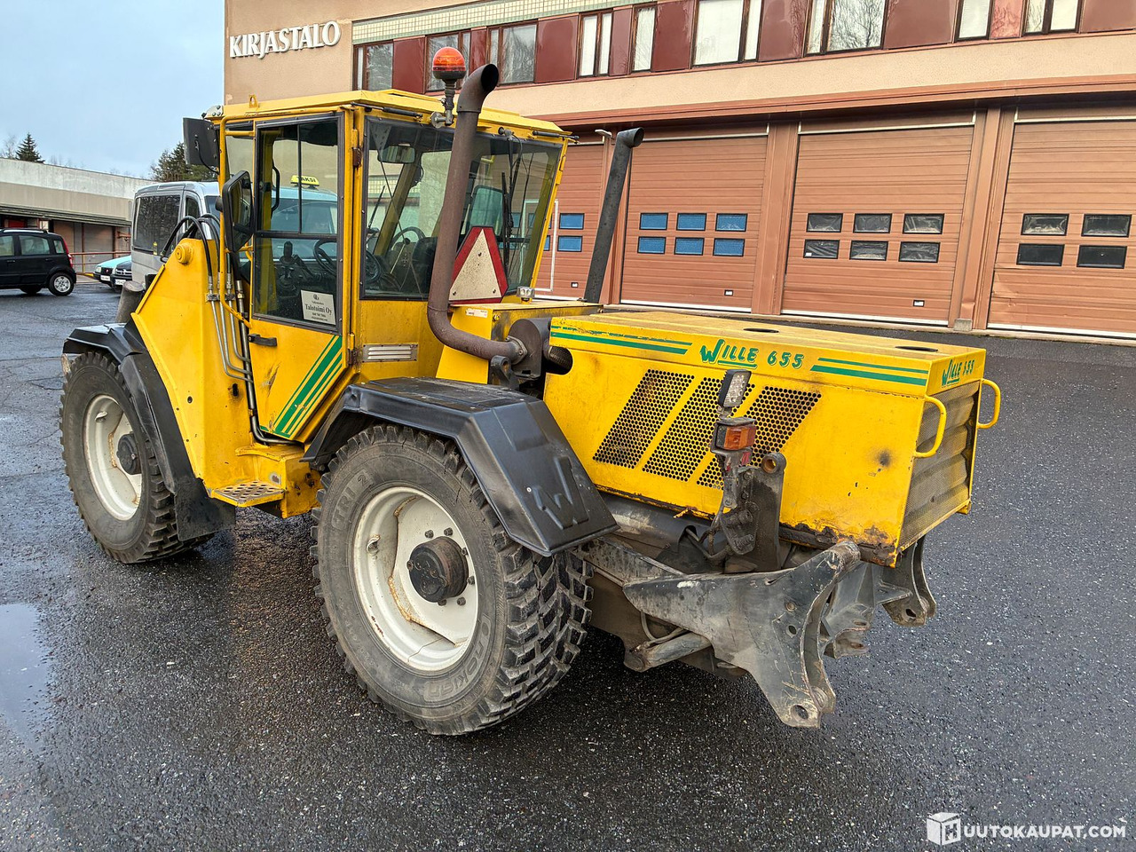 Wille 665, 1996 property tractor — Finland's first Wille 655, Valkeakoski - Wheel loader: picture 5 Wille 665, 1996 property tractor — Finland's first Wille 655, Valkeakoski - Wheel loader: picture 5