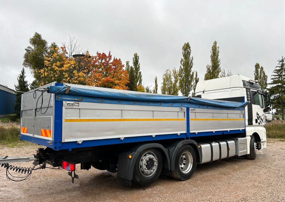 MAN TGX Tandem 1m burty TOP KOMPLET / ALUFELGI / zarejestrowany gotowy do pracy / przyczepa 18t / FULL OPCJA / 26.420 26.460 26.500 26.400 26.440 26.480 26.510 460 500 - Dropside/ Flatbed truck: picture 4 MAN TGX Tandem 1m burty TOP KOMPLET / ALUFELGI / zarejestrowany gotowy do pracy / przyczepa 18t / FULL OPCJA / 26.420 26.460 26.500 26.400 26.440 26.480 26.510 460 500 - Dropside/ Flatbed truck: picture 4