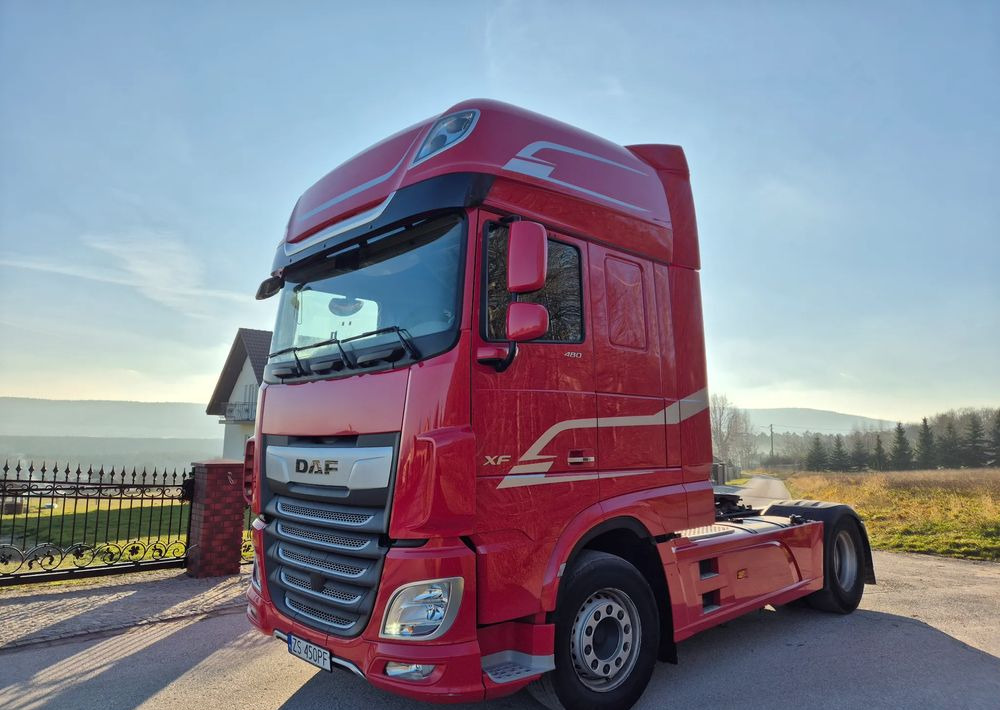 DAF ALUFELGI XF TOP1 366k km 2021 SSC TOP STANDARD / DUŻE KOTŁY / z Polski / jeden właściciel super zadbane 480 SERWISOWANE - Tractor unit: picture 1 DAF ALUFELGI XF TOP1 366k km 2021 SSC TOP STANDARD / DUŻE KOTŁY / z Polski / jeden właściciel super zadbane 480 SERWISOWANE - Tractor unit: picture 1
