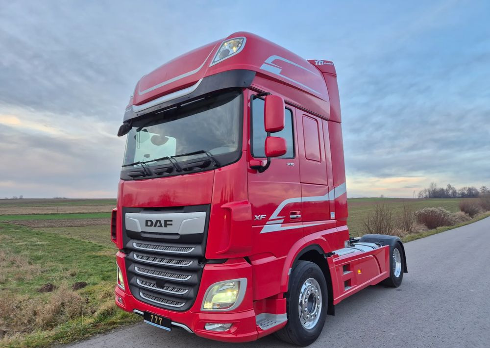 DAF XF 480 2021 Alufelgi opony 90% SSC TOP STANDARD / DUŻE KOTŁY / z Polski / jeden właściciel super zadbane SERWISOWANE - Tractor unit: picture 1 DAF XF 480 2021 Alufelgi opony 90% SSC TOP STANDARD / DUŻE KOTŁY / z Polski / jeden właściciel super zadbane SERWISOWANE - Tractor unit: picture 1