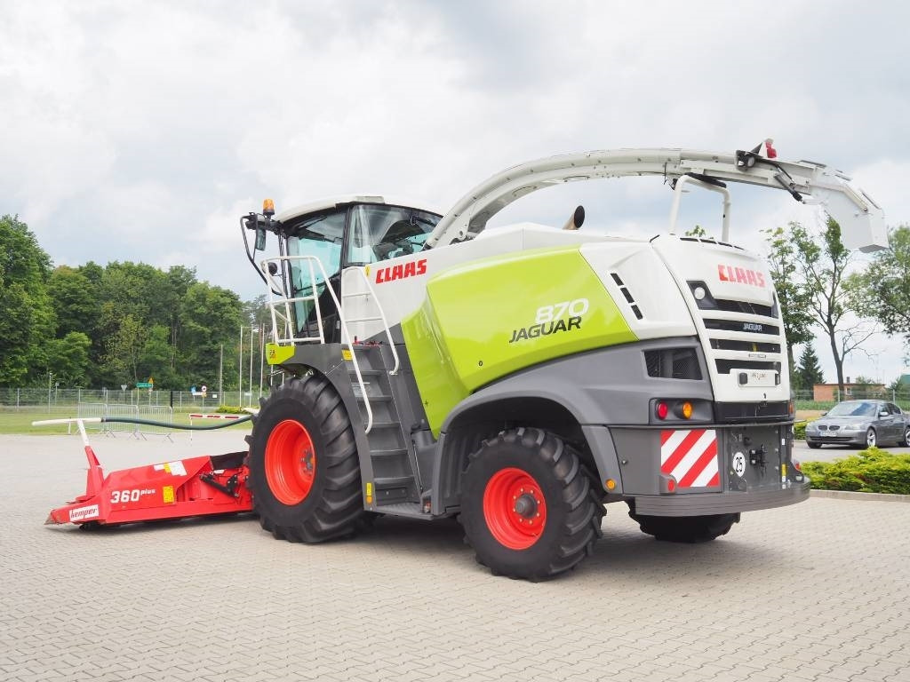 Claas Jaguar 870 + Kemper 360 Plus - Forage harvester: picture 2 Claas Jaguar 870 + Kemper 360 Plus - Forage harvester: picture 2