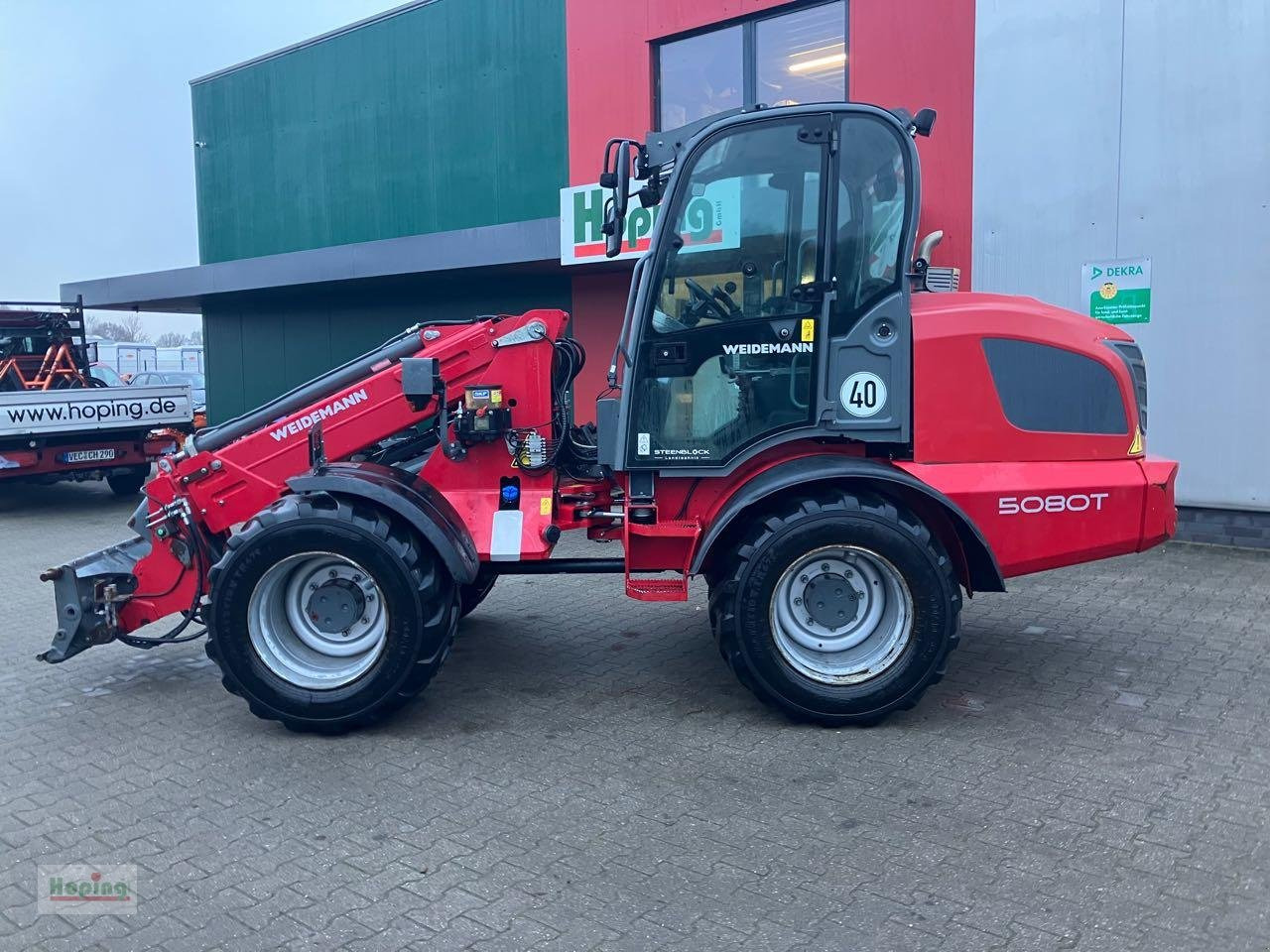 Weidemann 5080T - Telescopic wheel loader: picture 2 Weidemann 5080T - Telescopic wheel loader: picture 2