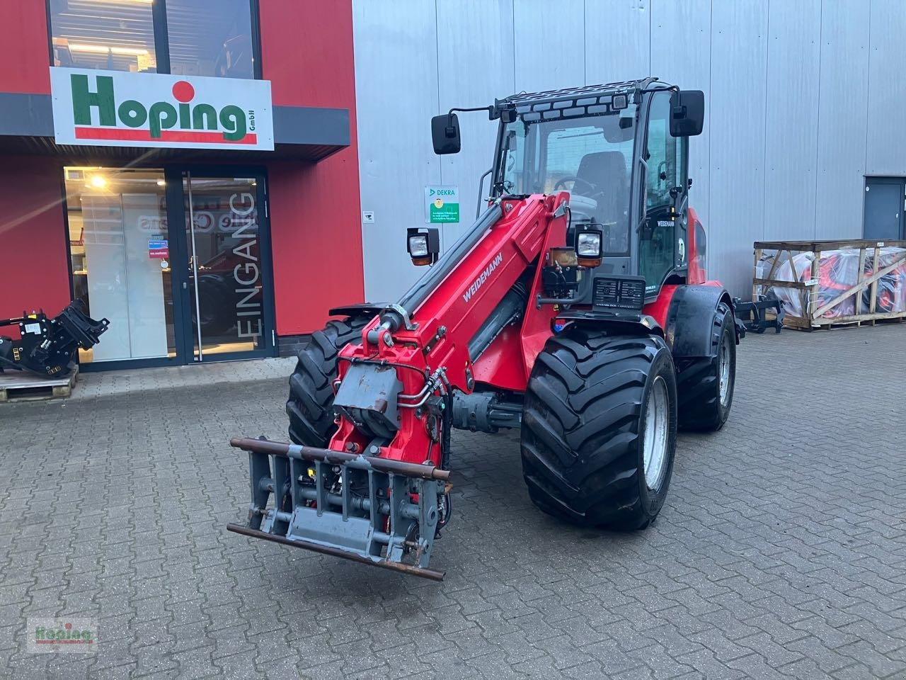 Weidemann 5080T - Telescopic wheel loader: picture 1 Weidemann 5080T - Telescopic wheel loader: picture 1