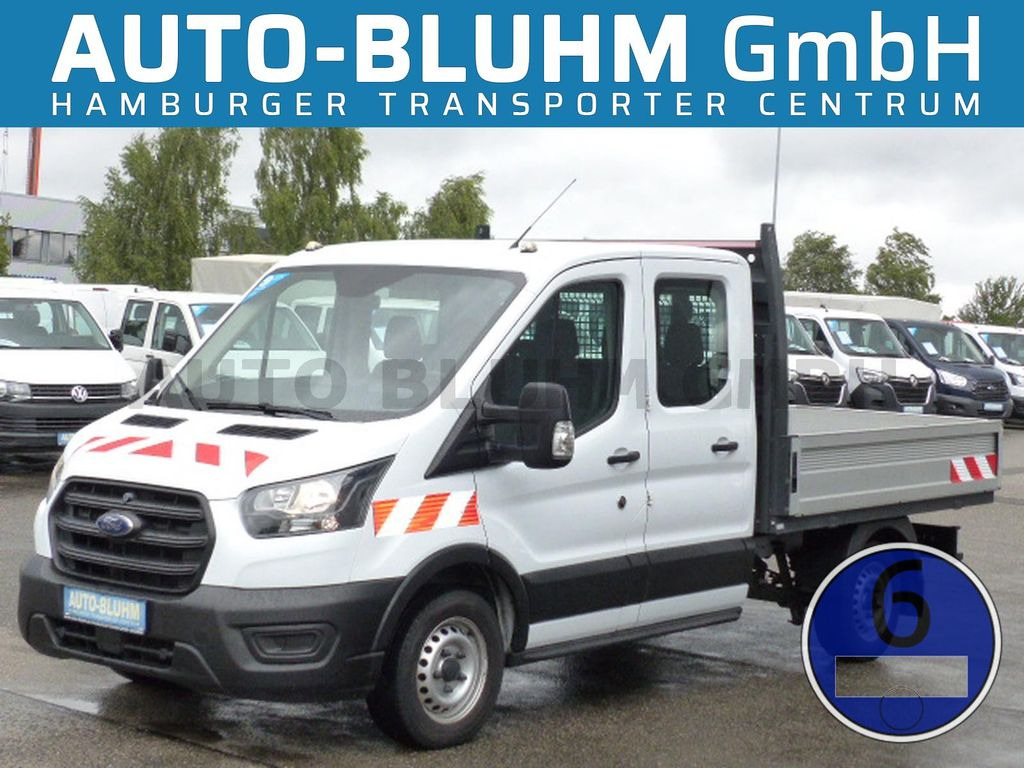 Open body delivery van, Combi van Ford Transit 310-EB Doka L2 + AHK 2.5T Klima 7-Sitze: picture 1