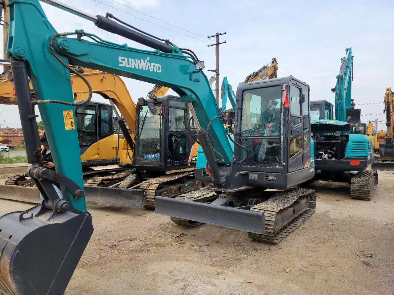 Crawler excavator SUNWARD SWE60E: picture 6 Crawler excavator SUNWARD SWE60E: picture 6