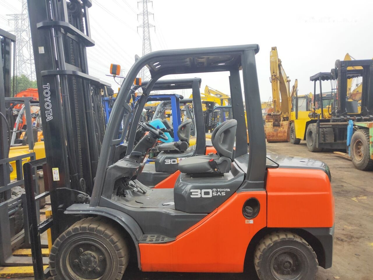 Toyota FD30 - Diesel forklift: picture 2 Toyota FD30 - Diesel forklift: picture 2