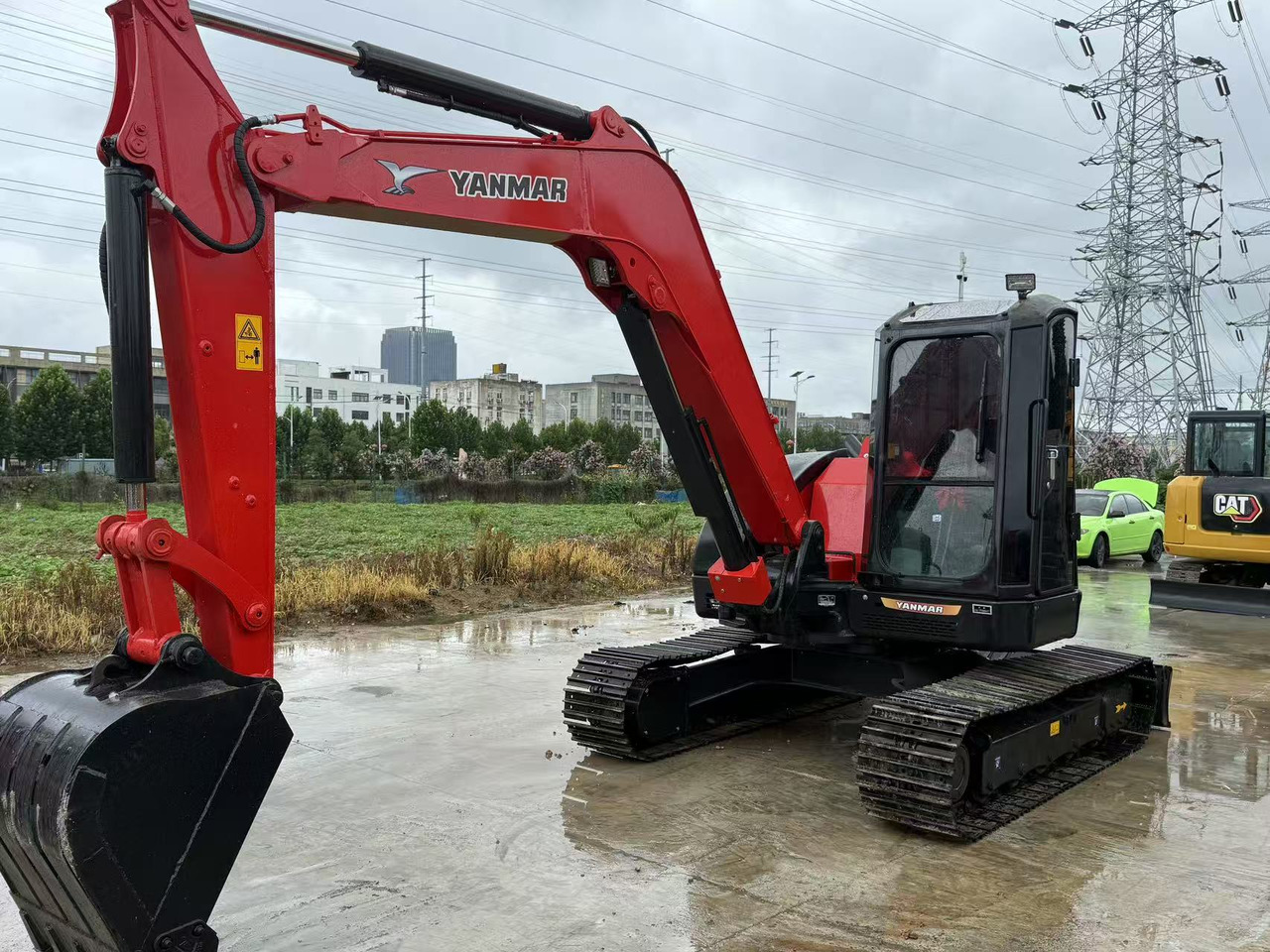YANMAR VIO80 - Mini excavator: picture 1 YANMAR VIO80 - Mini excavator: picture 1