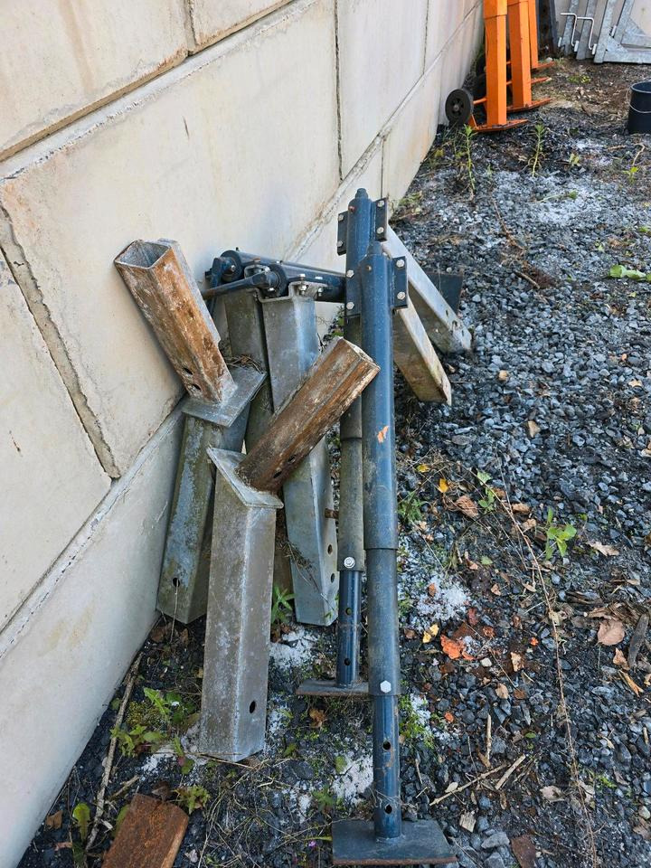 4x Stützen für Küpper-Weisser Salzstreuer Container Wohnkabine Schmidt Epoke Gmeiner Salzsilo Streuautomat Winterdienst - Sand/ Salt spreader: picture 3 4x Stützen für Küpper-Weisser Salzstreuer Container Wohnkabine Schmidt Epoke Gmeiner Salzsilo Streuautomat Winterdienst - Sand/ Salt spreader: picture 3