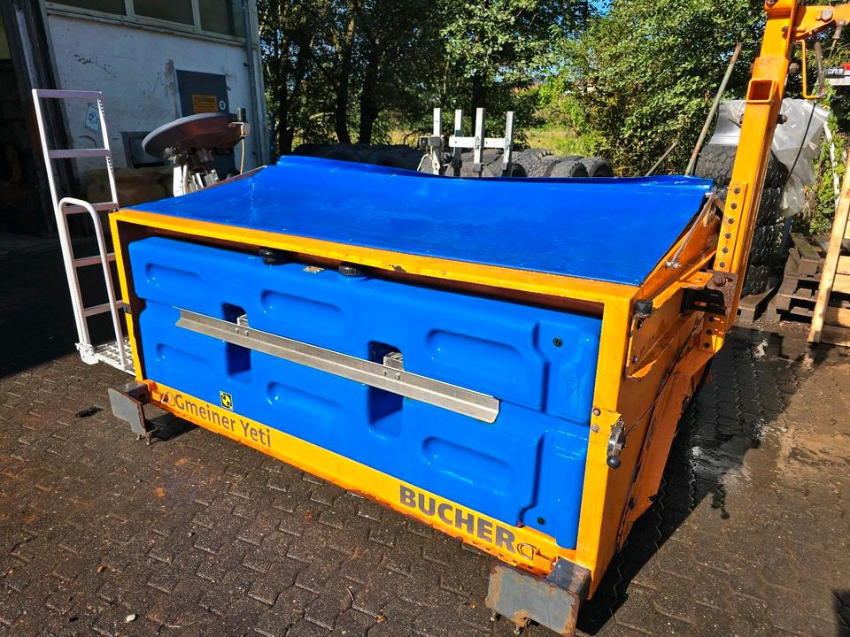 Bucher Yeti 2500W FS Gmeiner Salzstreuer Streuautomat Streusilo für Unimog UGN UGE 405 423 427 530 430 429 - Sand/ Salt spreader: picture 2 Bucher Yeti 2500W FS Gmeiner Salzstreuer Streuautomat Streusilo für Unimog UGN UGE 405 423 427 530 430 429 - Sand/ Salt spreader: picture 2