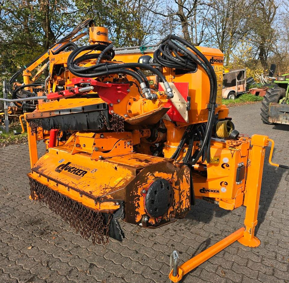 Boom mower Dücker DUA 800 RSM 13 Böschungsmäher Böschungsmulcher Mähausleger Bankettmäher für Unimog 405/10 405/12  700 600 Mulag Una MHU FME: picture 7