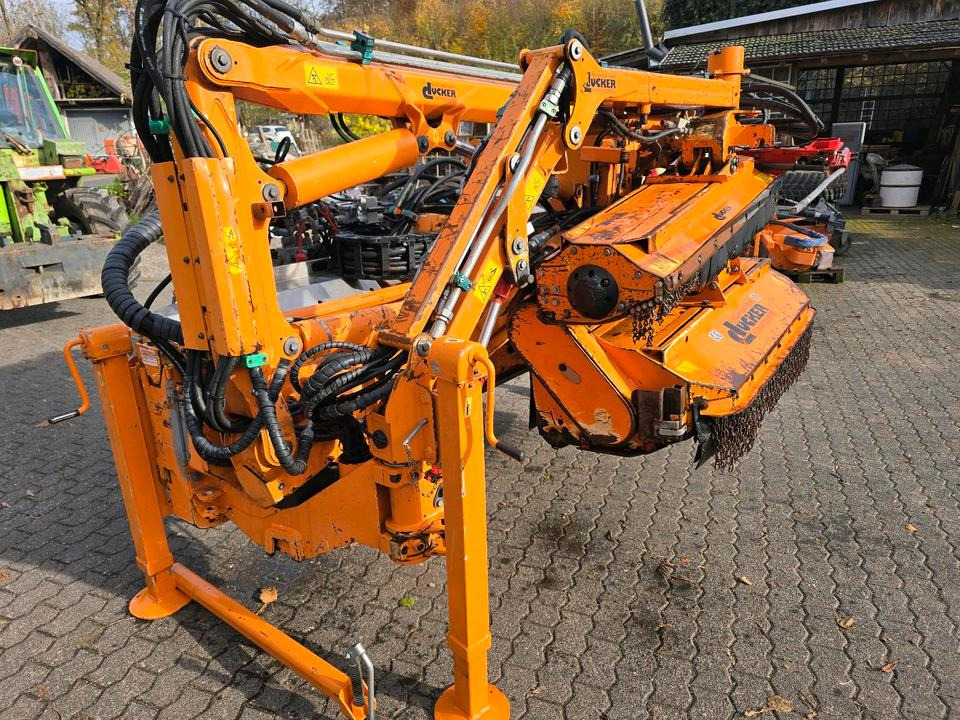 Boom mower Dücker DUA 800 RSM 13 Böschungsmäher Böschungsmulcher Mähausleger Bankettmäher für Unimog 405/10 405/12  700 600 Mulag Una MHU FME: picture 13