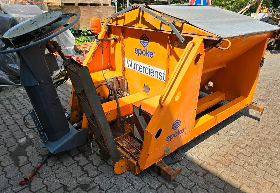 Epoke SH3101 Salzstreuer 1,6m3 Salzsilo passend für Fendt Xylon JCB Fasttrac Multicar Unimog Winterdienst Aufbaustreuer Streuautomat Schmidt Küpper-Weisser - Sand/ Salt spreader: picture 2 Epoke SH3101 Salzstreuer 1,6m3 Salzsilo passend für Fendt Xylon JCB Fasttrac Multicar Unimog Winterdienst Aufbaustreuer Streuautomat Schmidt Küpper-Weisser - Sand/ Salt spreader: picture 2