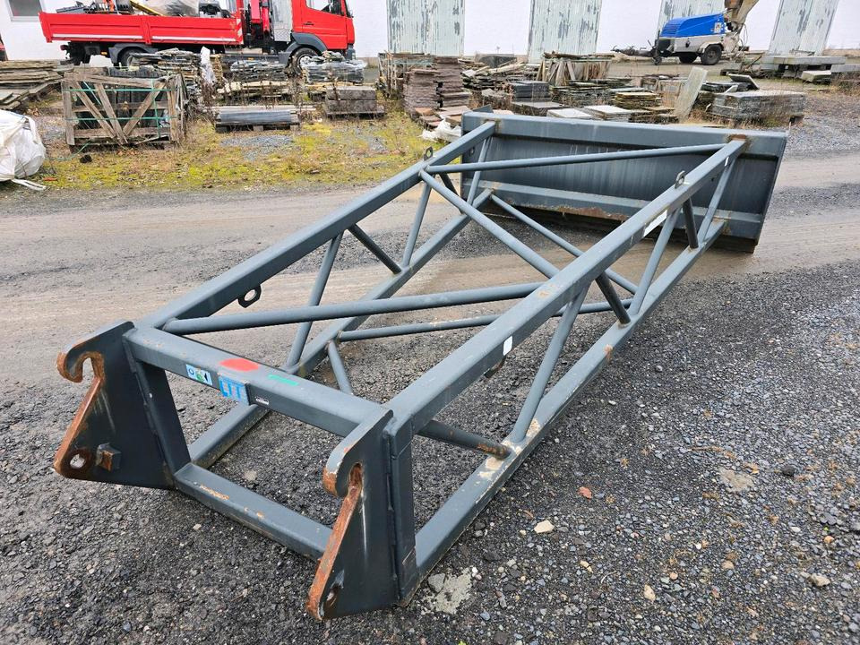 Flötzinger SS Getreideschieber Salzschieber Materialschieber Schaufel für Kramer 680T Radlader Teleskoplader Radteleskoplader Teleskopradlader 580T 480T 680 580 480 - Snow plough: picture 1 Flötzinger SS Getreideschieber Salzschieber Materialschieber Schaufel für Kramer 680T Radlader Teleskoplader Radteleskoplader Teleskopradlader 580T 480T 680 580 480 - Snow plough: picture 1