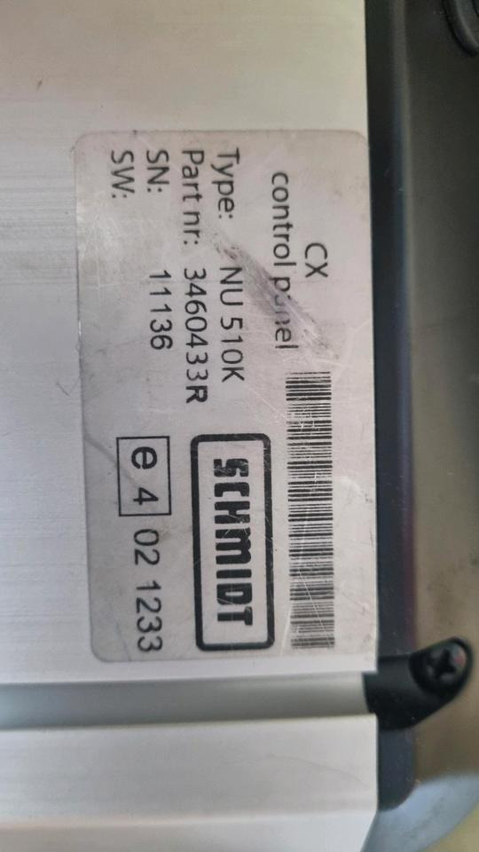 Neue NU 510K Schmidt Stratos Salzstreuer Steuerung Bedienung Bedieneinheit Mitos Salzsilo 3460443R - Electrical system for Utility/ Special vehicle: picture 2 Neue NU 510K Schmidt Stratos Salzstreuer Steuerung Bedienung Bedieneinheit Mitos Salzsilo 3460443R - Electrical system for Utility/ Special vehicle: picture 2