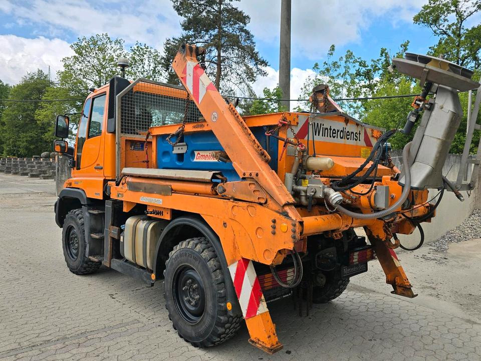 Unimog 405/10 U300 Bluetec 5 Mercedes-Benz U 300  UGE UGN mit Jotha Absetzkipper combi con 4518 Absetzer - Snow removal vehicle: picture 2 Unimog 405/10 U300 Bluetec 5 Mercedes-Benz U 300  UGE UGN mit Jotha Absetzkipper combi con 4518 Absetzer - Snow removal vehicle: picture 2