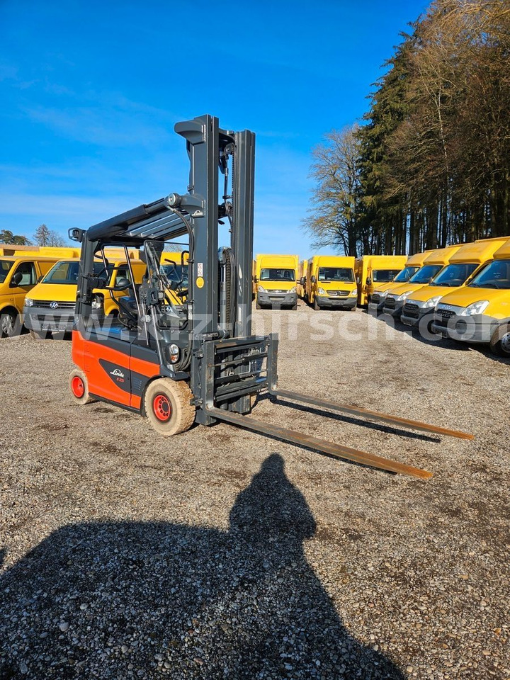 Linde E25 R Roadster , 6.880mm Hubhöhe, StVZO hydr. Zi - Electric forklift: picture 2 Linde E25 R Roadster , 6.880mm Hubhöhe, StVZO hydr. Zi - Electric forklift: picture 2