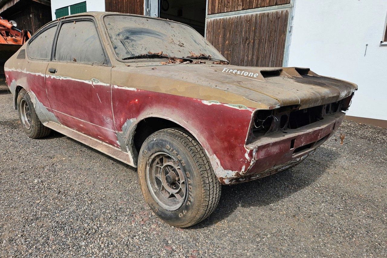 Opel Kadett C Rallye 2.0E Coupe Nr.13 Scheunenfund - Coupe: picture 1 Opel Kadett C Rallye 2.0E Coupe Nr.13 Scheunenfund - Coupe: picture 1