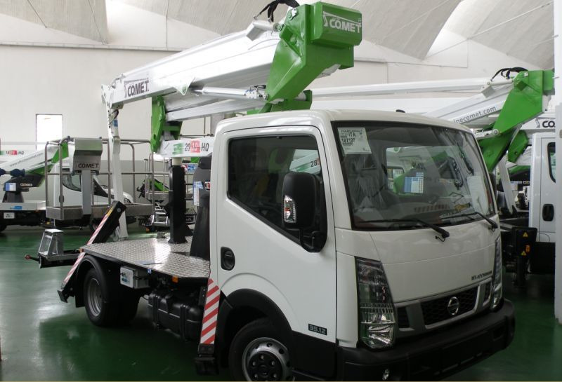 Comet Eurosky 20/2/10 HQ JiB zamontowany na Nissan Cabstar NT400 - Truck mounted aerial platform: picture 1 Comet Eurosky 20/2/10 HQ JiB zamontowany na Nissan Cabstar NT400 - Truck mounted aerial platform: picture 1