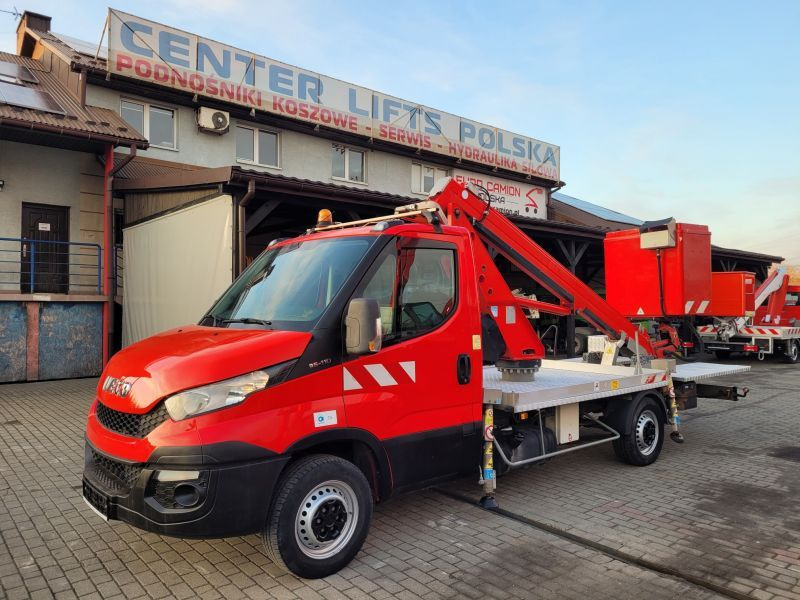 Iveco Daily 35S12 podnośnik koszowy 16 m GSR E169TR bucket truck boom lift - Truck mounted aerial platform: picture 1 Iveco Daily 35S12 podnośnik koszowy 16 m GSR E169TR bucket truck boom lift - Truck mounted aerial platform: picture 1