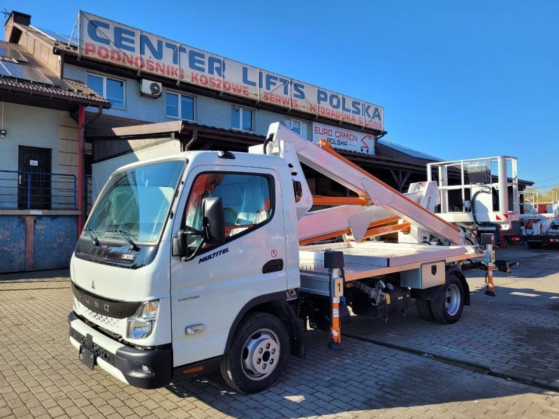 Mitsubishi Canter Fuso 3C13 podnośnik koszowy 20 m Multitel MXE200 bucket truck boom lift - Truck mounted aerial platform: picture 1 Mitsubishi Canter Fuso 3C13 podnośnik koszowy 20 m Multitel MXE200 bucket truck boom lift - Truck mounted aerial platform: picture 1