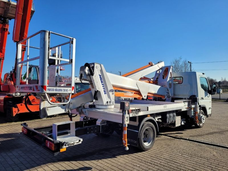 Mitsubishi Canter Fuso 3C13 podnośnik koszowy 20 m Multitel MXE200 bucket truck boom lift - Truck mounted aerial platform: picture 4 Mitsubishi Canter Fuso 3C13 podnośnik koszowy 20 m Multitel MXE200 bucket truck boom lift - Truck mounted aerial platform: picture 4