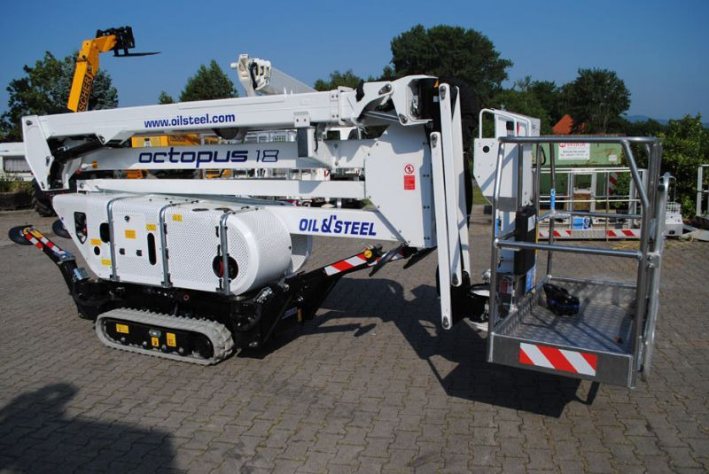 Oil&Steel Octopus 18 nowy podnośnik koszowy na gąsieniach 18 m - Spider lift: picture 3 Oil&Steel Octopus 18 nowy podnośnik koszowy na gąsieniach 18 m - Spider lift: picture 3