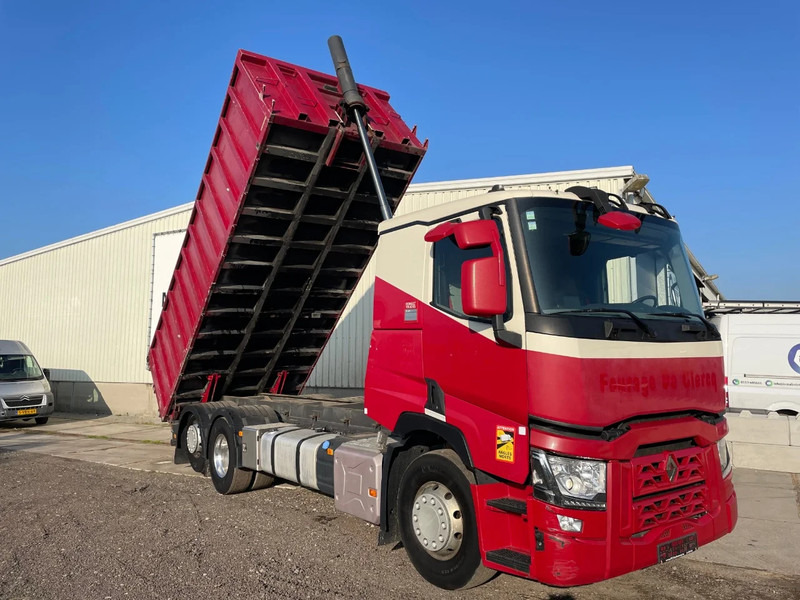 Renault T / 6x2 VOLLEDIG LUCHTGEVEERD / ALU VELGEN / HANDGESCHAKELD / LOW KM / ALU KIPPER 22.5 M3 - Tipper: picture 1 Renault T / 6x2 VOLLEDIG LUCHTGEVEERD / ALU VELGEN / HANDGESCHAKELD / LOW KM / ALU KIPPER 22.5 M3 - Tipper: picture 1