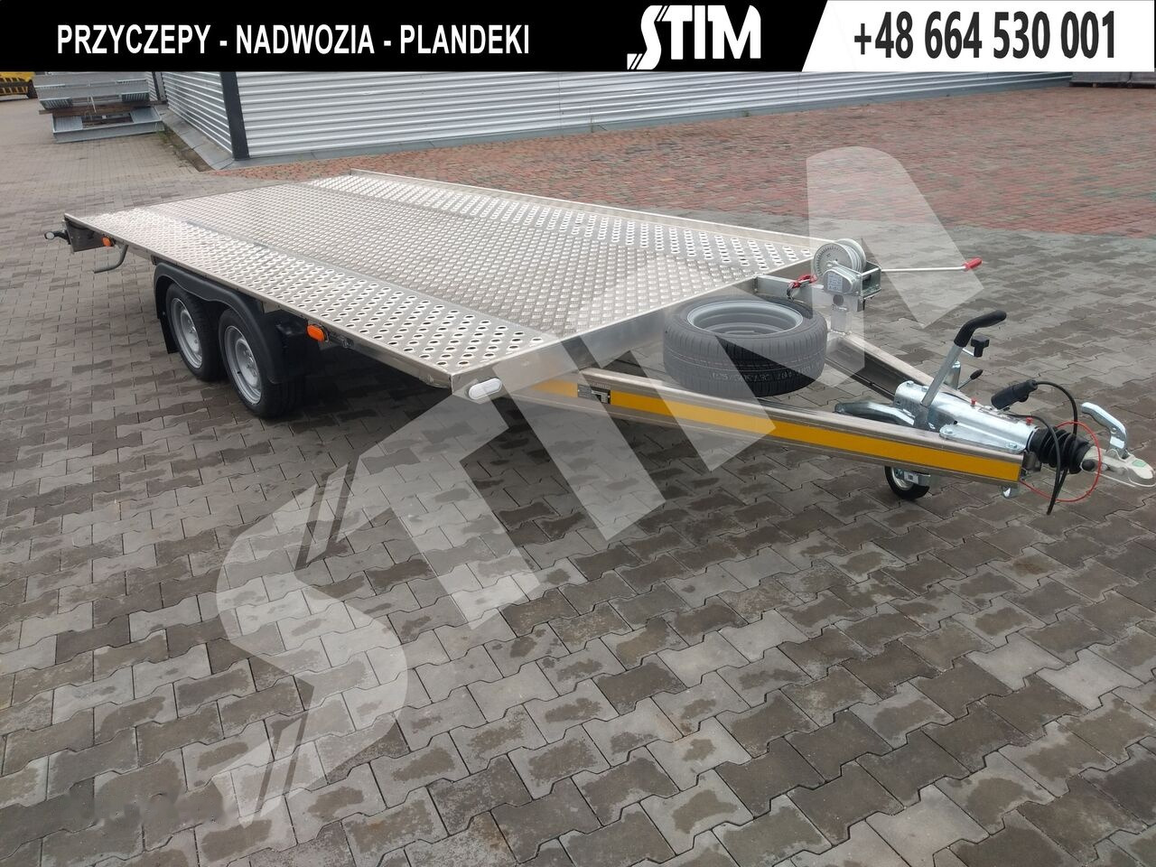 Stim L22/PP-TP/46-27A + wypełnienie - Autotransporter trailer: picture 2 Stim L22/PP-TP/46-27A + wypełnienie - Autotransporter trailer: picture 2