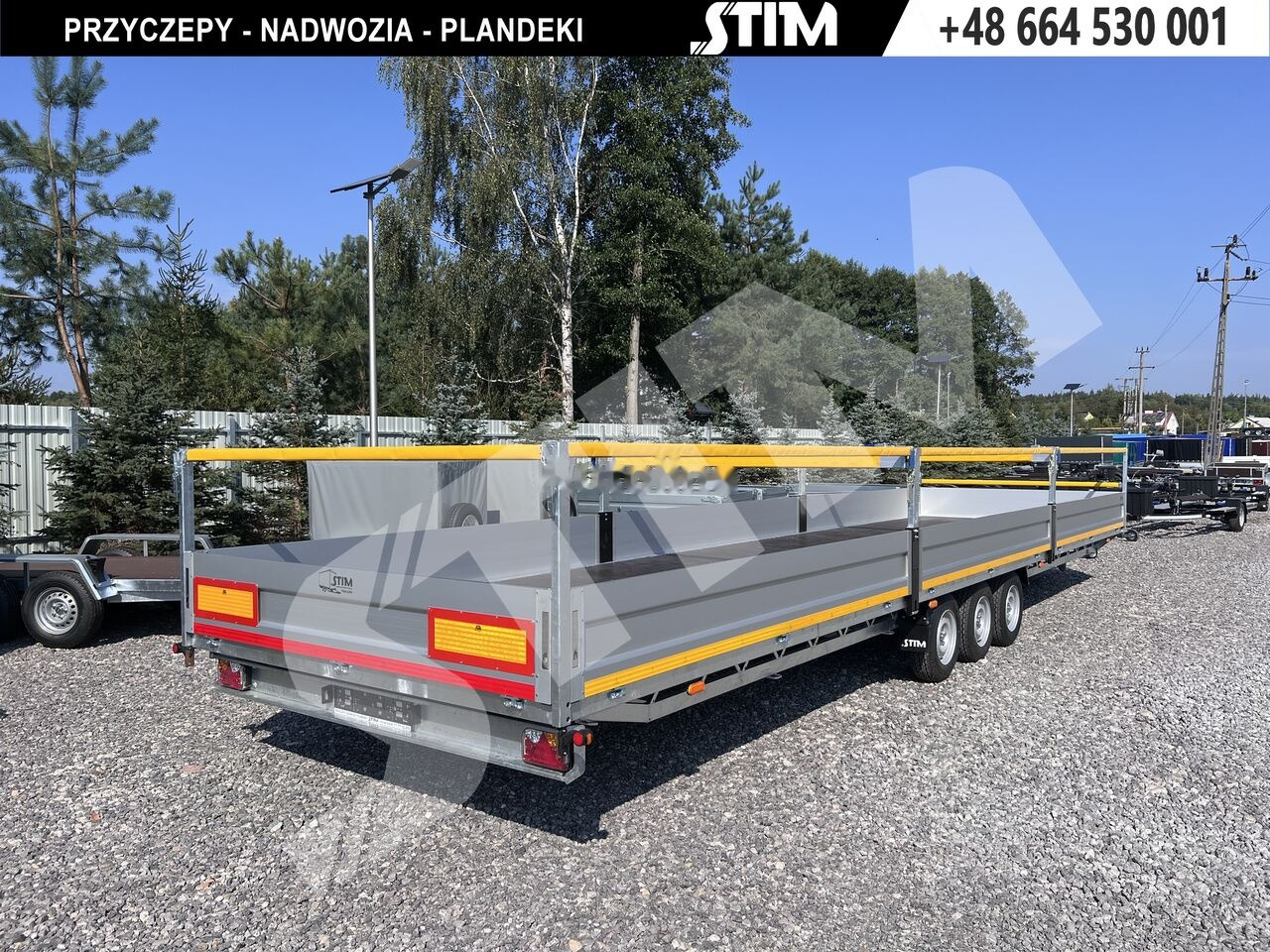 Stim S22-16K/BS - Dropside/ Flatbed trailer: picture 3 Stim S22-16K/BS - Dropside/ Flatbed trailer: picture 3