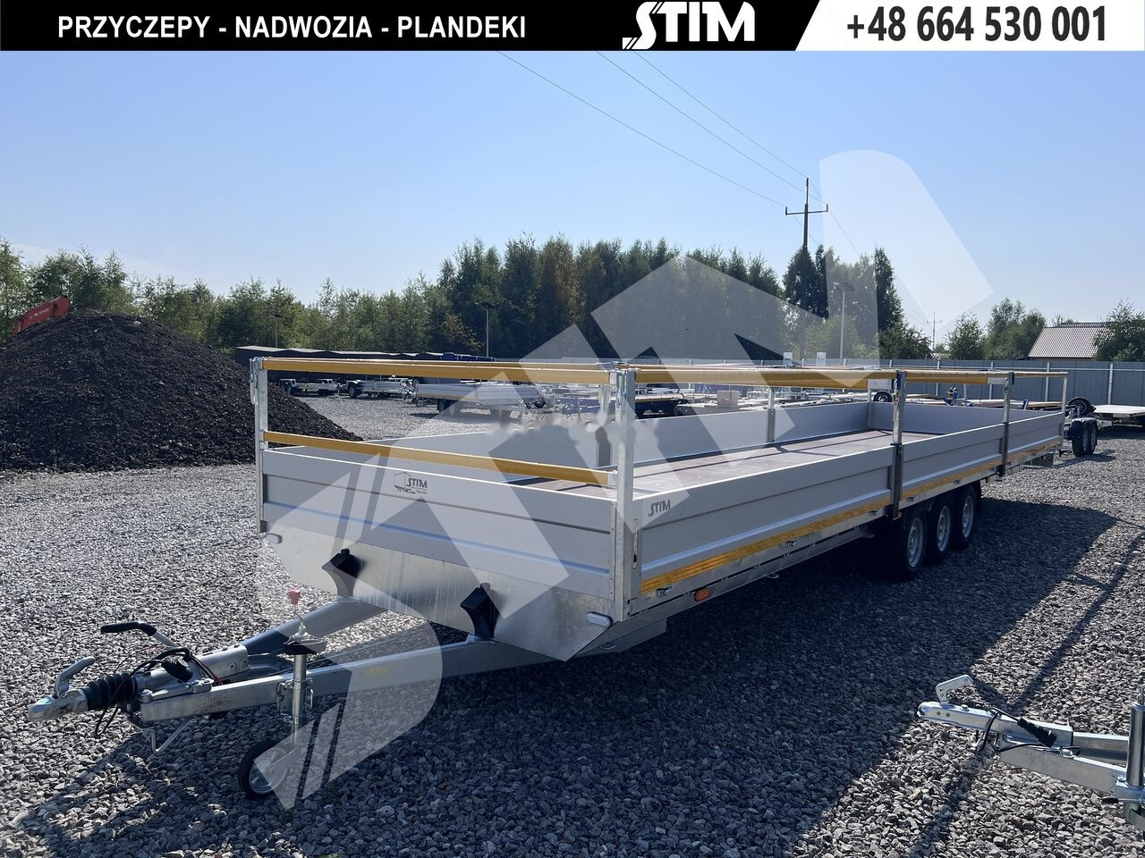 Stim S22-16K/BS - Dropside/ Flatbed trailer: picture 2 Stim S22-16K/BS - Dropside/ Flatbed trailer: picture 2