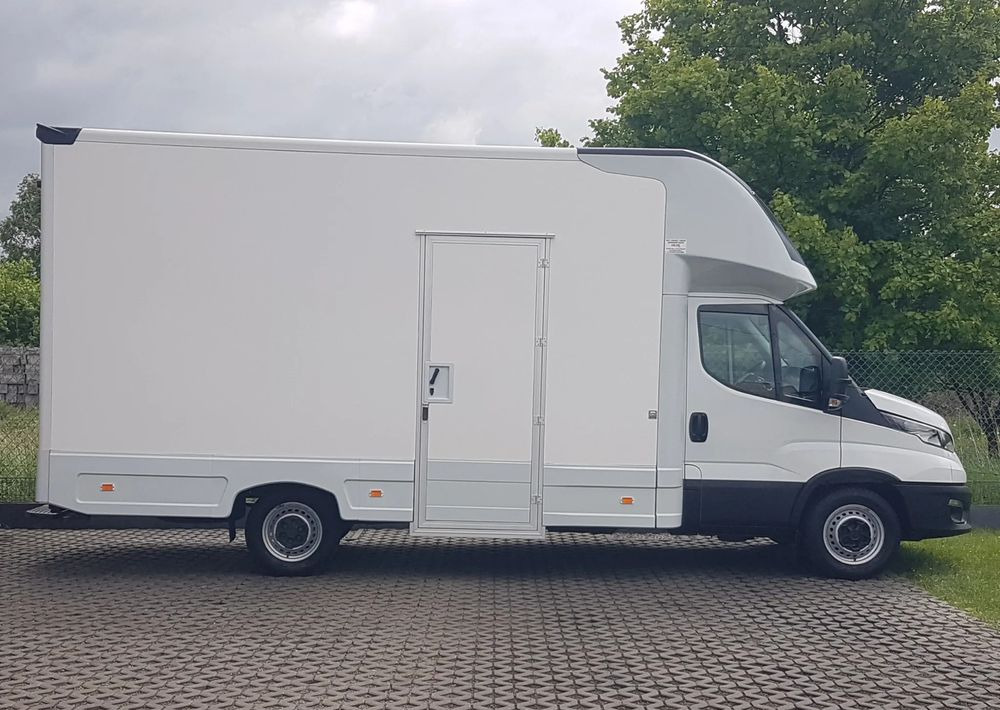 Box van Iveco DAILY KONTENER NISKOPODŁOGOWY 4,43x2,23x2,42 SKLEP FOODTRUCK BAR KLIMA KONIOWÓZ KAMPER: picture 12