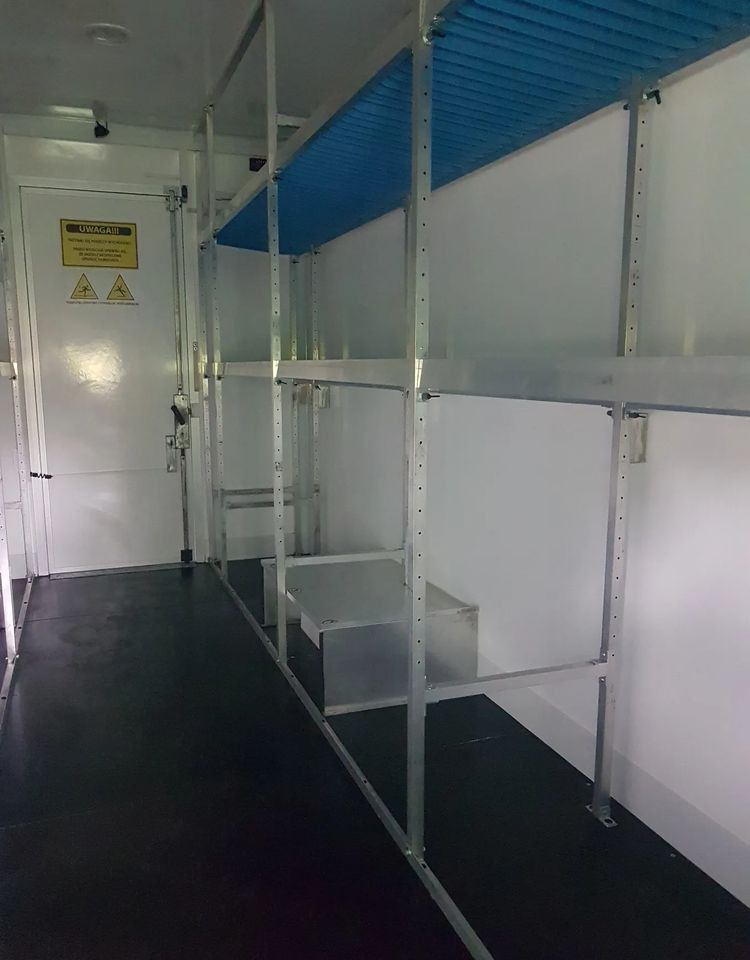 Box van Iveco DAILY KONTENER NISKOPODŁOGOWY 4,43x2,23x2,42 SKLEP FOODTRUCK BAR KLIMA KONIOWÓZ KAMPER: picture 18