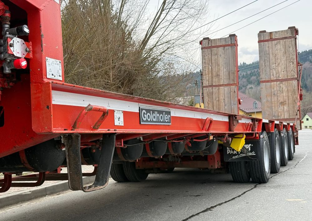 Low loader semi-trailer Goldhofer Naczepa Niskopodłogowa Goldhofer * 4 Osie * Bardzo Dobry Stan *Niskopodwozie: picture 6 Low loader semi-trailer Goldhofer Naczepa Niskopodłogowa Goldhofer * 4 Osie * Bardzo Dobry Stan *Niskopodwozie: picture 6