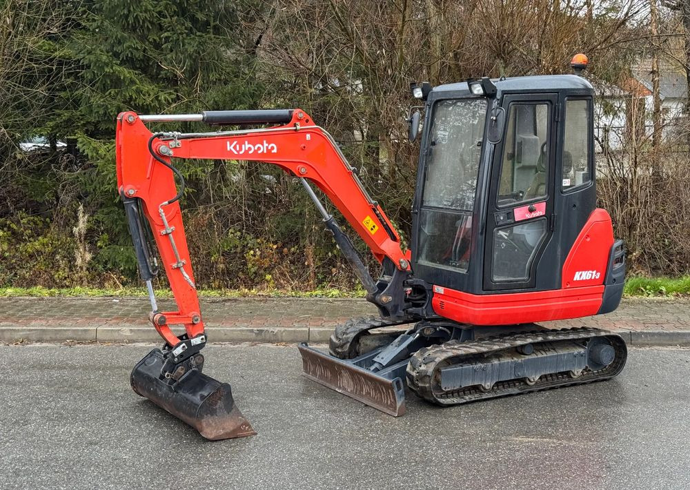 Kubota * Sprowadzona * Minikoparka * Kubota KX61-3 * 2.6 Ton * - Mini excavator: picture 1 Kubota * Sprowadzona * Minikoparka * Kubota KX61-3 * 2.6 Ton * - Mini excavator: picture 1