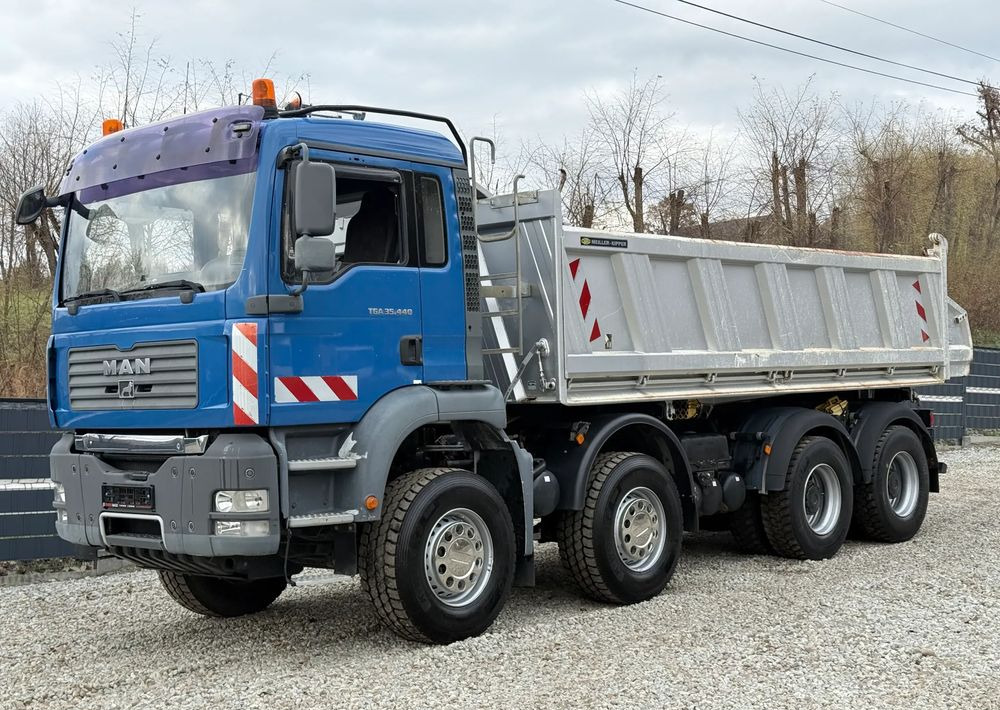 MAN * Kiper Meiller * Wywrotka * 35-440 * MAN TGA 8X4 * Stan Perfekcyjny * - Tipper: picture 3 MAN * Kiper Meiller * Wywrotka * 35-440 * MAN TGA 8X4 * Stan Perfekcyjny * - Tipper: picture 3