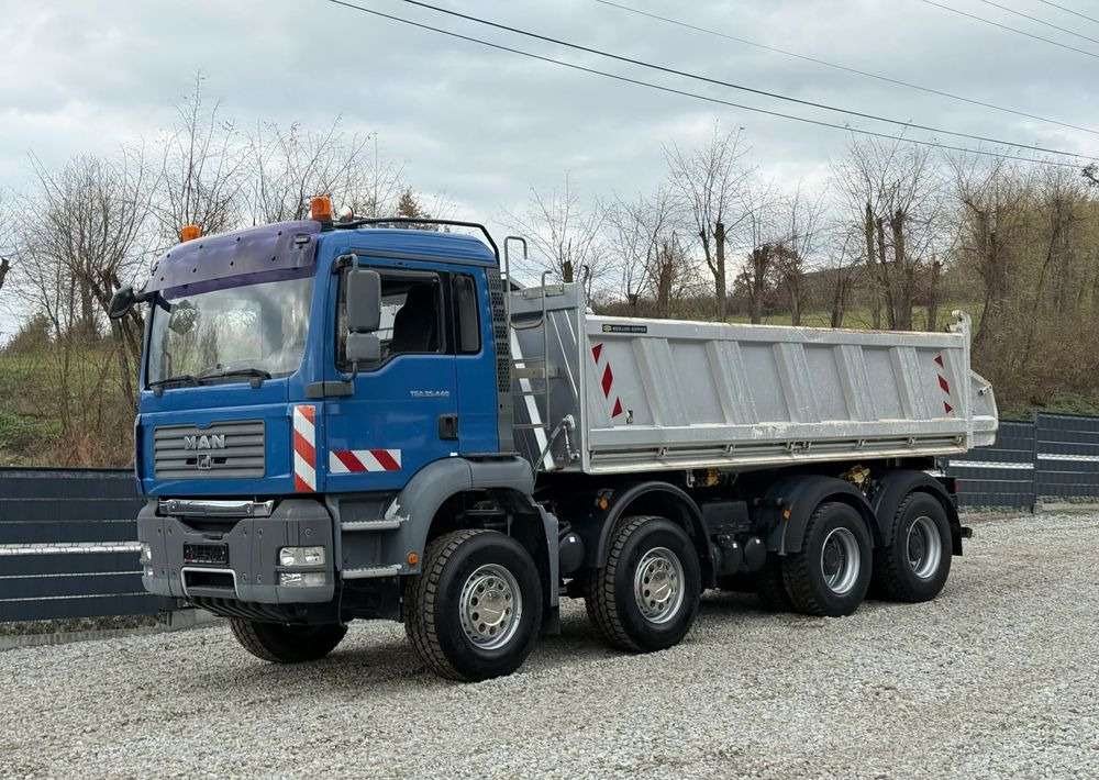 MAN * Kiper Meiller * Wywrotka * 35-440 * MAN TGA 8X4 * Stan Perfekcyjny * - Tipper: picture 2 MAN * Kiper Meiller * Wywrotka * 35-440 * MAN TGA 8X4 * Stan Perfekcyjny * - Tipper: picture 2
