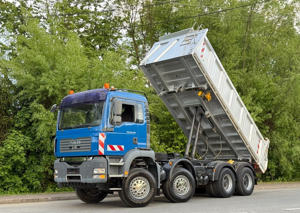 MAN * Kiper Meiller * Wywrotka * 35-440 *  MAN TGA 8X4 * Stan Perfekcyjny * - Tipper: picture 1 MAN * Kiper Meiller * Wywrotka * 35-440 *  MAN TGA 8X4 * Stan Perfekcyjny * - Tipper: picture 1