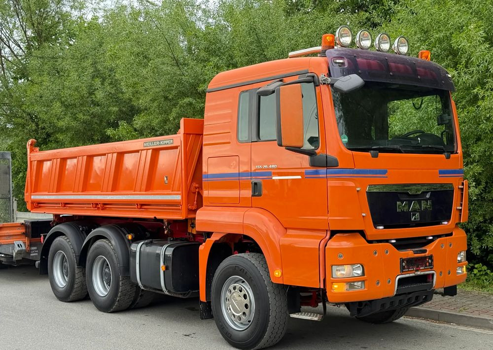MAN * Kiper * Wywrotka * 26-480 * MAN TGS 6x4 Bordmatic * Zastaw Tandem Niskopodwozie * Stan Perfekcyjny * - Tipper: picture 3 MAN * Kiper * Wywrotka * 26-480 * MAN TGS 6x4 Bordmatic * Zastaw Tandem Niskopodwozie * Stan Perfekcyjny * - Tipper: picture 3
