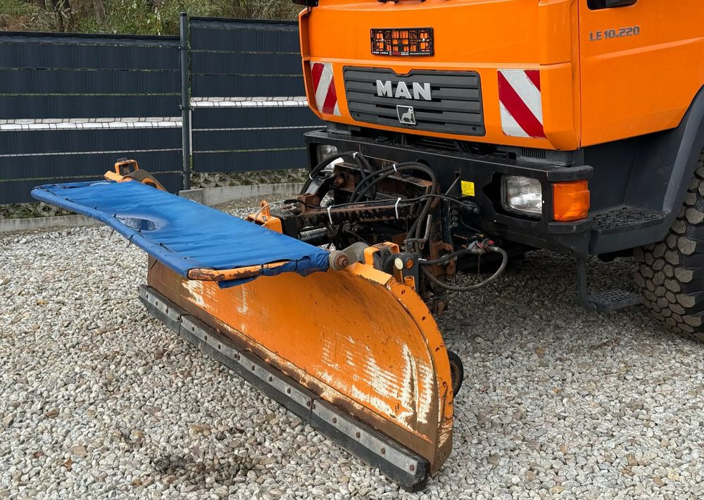 MAN * MAN 10-220 * Pług * Kiper Wywrotka Meiller * 4x4 * Zimowe Utrzymanie * Unimog * - Tipper: picture 2 MAN * MAN 10-220 * Pług * Kiper Wywrotka Meiller * 4x4 * Zimowe Utrzymanie * Unimog * - Tipper: picture 2