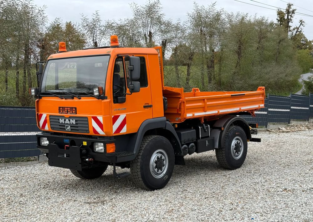 MAN * MAN 10-220 * Wywrotka Kiper Meiller * 4x4 * Zimowe Utrzymanie * Unimog * - Tipper: picture 2 MAN * MAN 10-220 * Wywrotka Kiper Meiller * 4x4 * Zimowe Utrzymanie * Unimog * - Tipper: picture 2