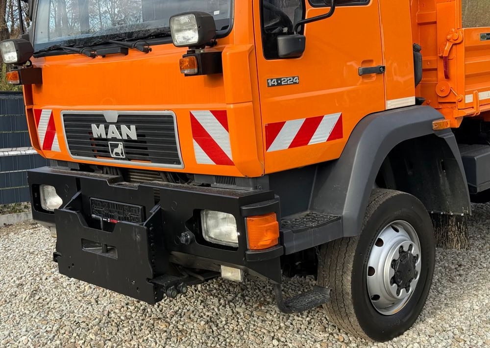 MAN * MAN 14-220 * Kiper Wywrotka Meiller * 4x4 * Zimowe Utrzymanie * Unimog * - Tipper: picture 4 MAN * MAN 14-220 * Kiper Wywrotka Meiller * 4x4 * Zimowe Utrzymanie * Unimog * - Tipper: picture 4