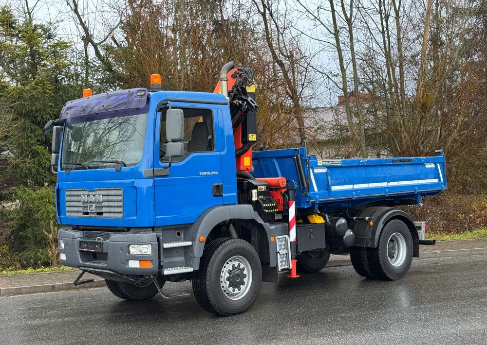 Leasing of  MAN * MAN 18 280 * Kiper Wywrotka * 4x4 * HDS Palfinger  120 STAN BARDZO DOBRY * Sprowadzony MAN * MAN 18 280 * Kiper Wywrotka * 4x4 * HDS Palfinger  120 STAN BARDZO DOBRY * Sprowadzony: picture 13