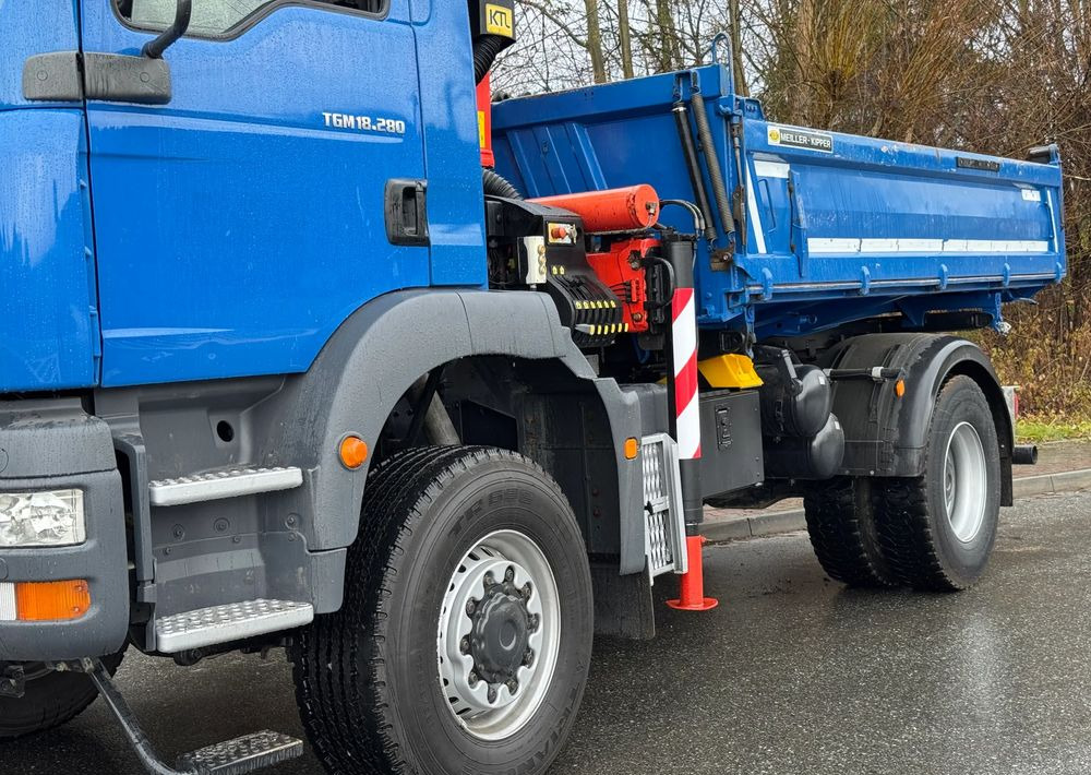 Leasing of  MAN * MAN 18 280 * Kiper Wywrotka * 4x4 * HDS Palfinger  120 STAN BARDZO DOBRY * Sprowadzony MAN * MAN 18 280 * Kiper Wywrotka * 4x4 * HDS Palfinger  120 STAN BARDZO DOBRY * Sprowadzony: picture 15