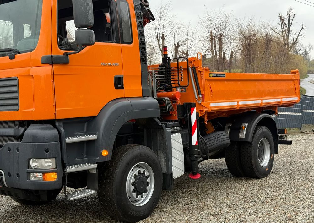 MAN * MAN 18 480 * KIPER WYWROTKA * 4x4 * HDS ATLAS 85* STAN BARDZO DOBRY * Sprowadzony - Tipper: picture 5 MAN * MAN 18 480 * KIPER WYWROTKA * 4x4 * HDS ATLAS 85* STAN BARDZO DOBRY * Sprowadzony - Tipper: picture 5