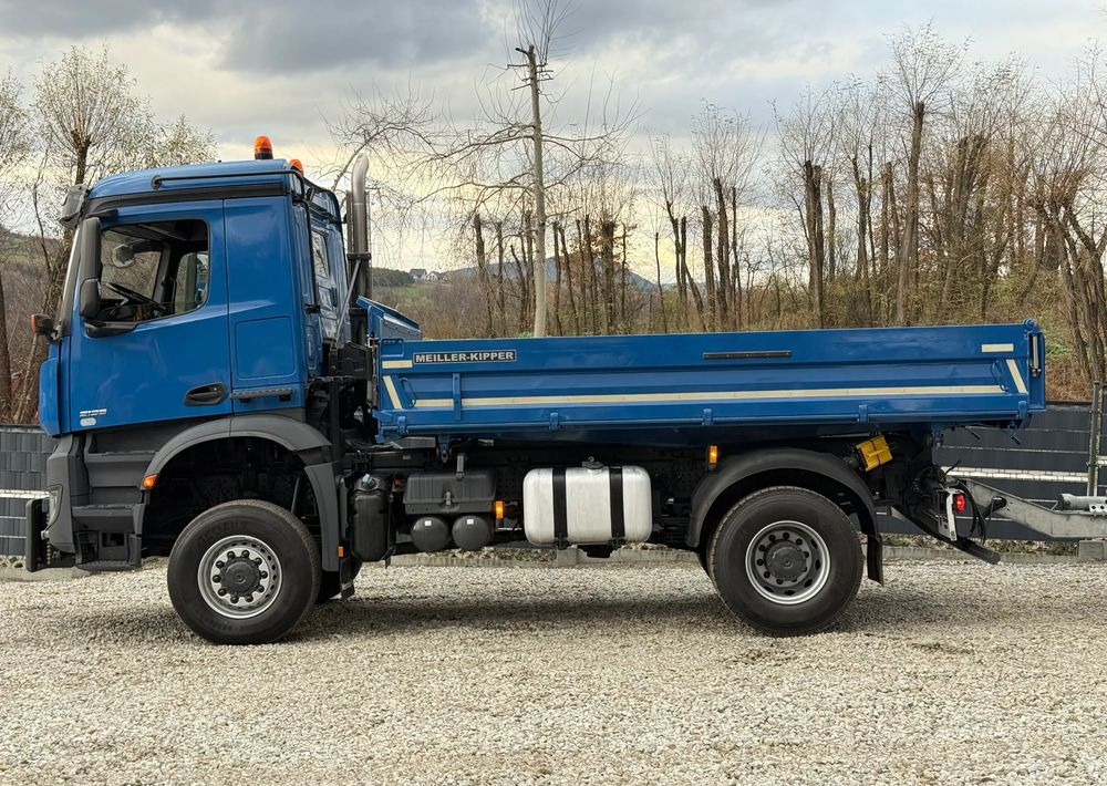Tipper Mercedes-Benz * Arocs * 4X4 * JAK NOWY * Wywrotka Kiper Meiller+ Przyczepa * Zestaw  Sprowadzony * 80.700 km Oryginalnie * Mercedes: picture 13