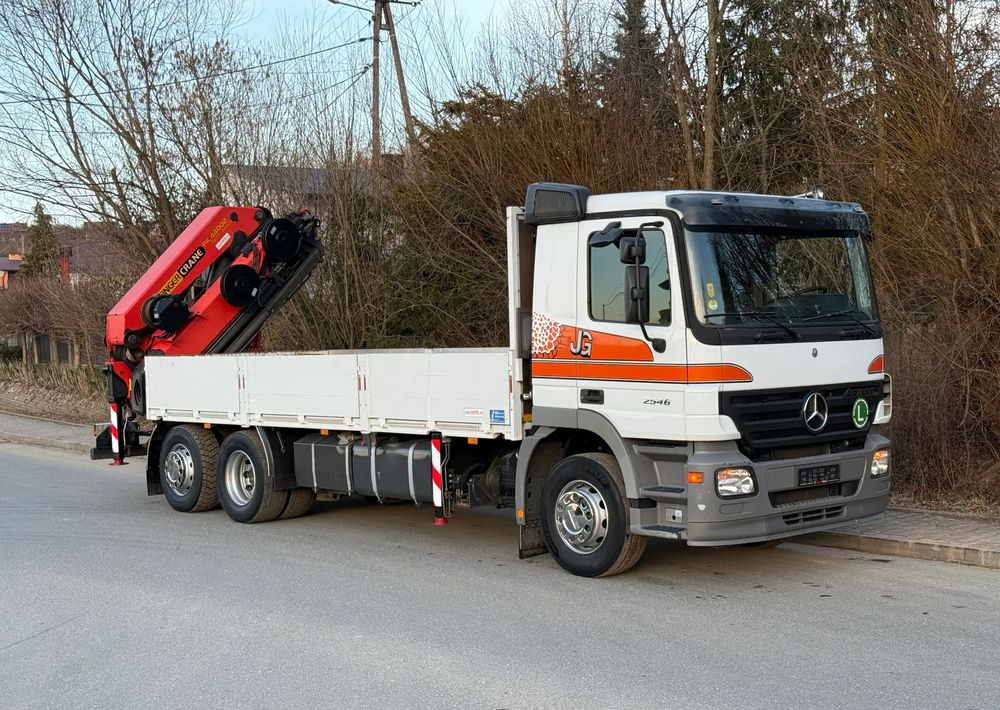 Mercedes-Benz * Mercedes Actros * KRAN HDS Palfinger PK 44002 Performance * Sprowadzony * Stan Perfekcyjny * - Dropside/ Flatbed truck, Crane truck: picture 1 Mercedes-Benz * Mercedes Actros * KRAN HDS Palfinger PK 44002 Performance * Sprowadzony * Stan Perfekcyjny * - Dropside/ Flatbed truck, Crane truck: picture 1
