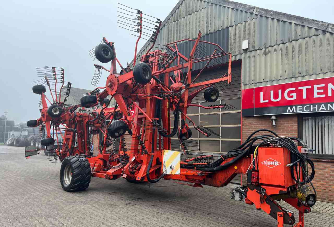 Kuhn GA 15021 4 elements hark, rotorhark, zwiller, rugger, weidebouwmachines - Tedder/ Rake: picture 2 Kuhn GA 15021 4 elements hark, rotorhark, zwiller, rugger, weidebouwmachines - Tedder/ Rake: picture 2