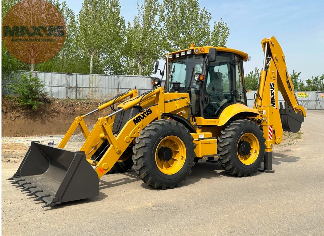Maxus 4cx Bakchoe loader - Backhoe loader: picture 1 Maxus 4cx Bakchoe loader - Backhoe loader: picture 1