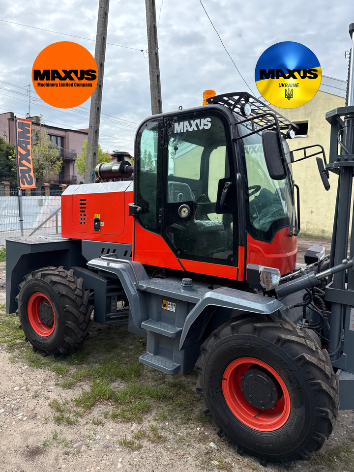 Maxus Carrinho Todo Terreno 4x4 Maxus 50 hp 3500 kg - Rough terrain forklift: picture 1 Maxus Carrinho Todo Terreno 4x4 Maxus 50 hp 3500 kg - Rough terrain forklift: picture 1
